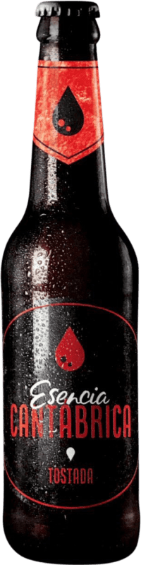 Spedizione Gratuita | Birra Esencia Cantábrica. Tostada Castilla y León Spagna Bottiglia Terzo 33 cl