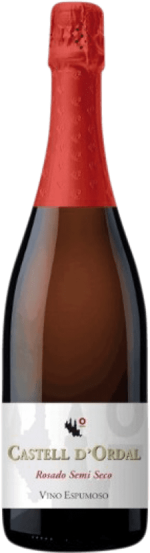 3,95 € | ロゼスパークリングワイン UCSA Castell d'Ordal Rosado D.O. Cava スペイン Tempranillo, Grenache, Bobal 75 cl
