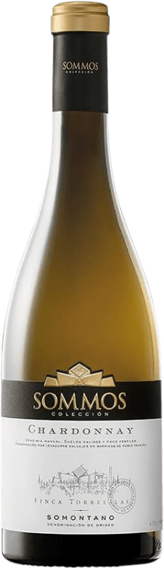 33,95 € | Vino Bianco Sommos Colección Crianza — Invecchiato in Botte D.O. Somontano Aragona Spagna Chardonnay 75 cl