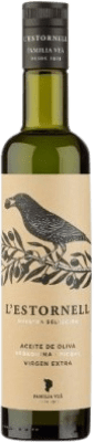 Envio grátis | Azeite de Oliva L'Estornell AOVE Virgem Extra Catalunha Espanha Picual, Arbequina Garrafinha 25 cl