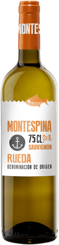 6,95 € | White wine Avelino Vegas Montespina D.O. Rueda Castilla y León Spain Verdejo Bottle 75 cl