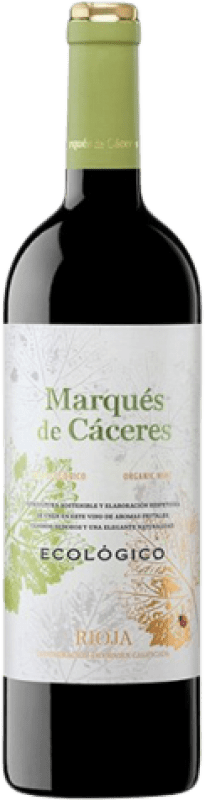 7,95 € | Red wine Marqués de Cáceres Bio Young D.O.Ca. Rioja The Rioja Spain Tempranillo, Graciano 75 cl