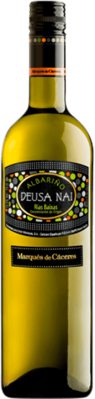 10,95 € Free Shipping | White wine Marqués de Cáceres Deusa Nai Joven D.O. Rías Baixas Galicia Spain Albariño Bottle 75 cl