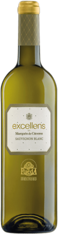 16,95 € Free Shipping | White wine Marqués de Cáceres Excellens Joven D.O. Rueda Castilla y León Spain Sauvignon White Magnum Bottle 1,5 L