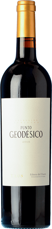 29,95 € Free Shipping | Red wine Trus Punto Geodésico Crianza D.O. Ribera del Duero Castilla y León Spain Tempranillo Bottle 75 cl