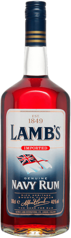 15,95 € | Rhum Lamb's Navy Strength — Brut de Fût Jamaïque 1 L