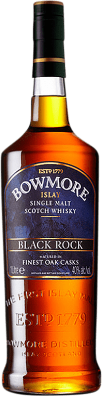 免费送货 | 威士忌单一麦芽威士忌 Morrison's Bowmore Black Rock 苏格兰 英国 1 L