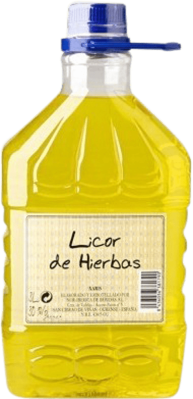 37,95 € Envoi gratuit | Liqueur aux Herbes Nor-Iberica de Bebidas Xaris Jerrican 3 L