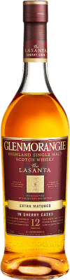 威士忌单一麦芽威士忌 Glenmorangie Lasanta 12 岁 1 L