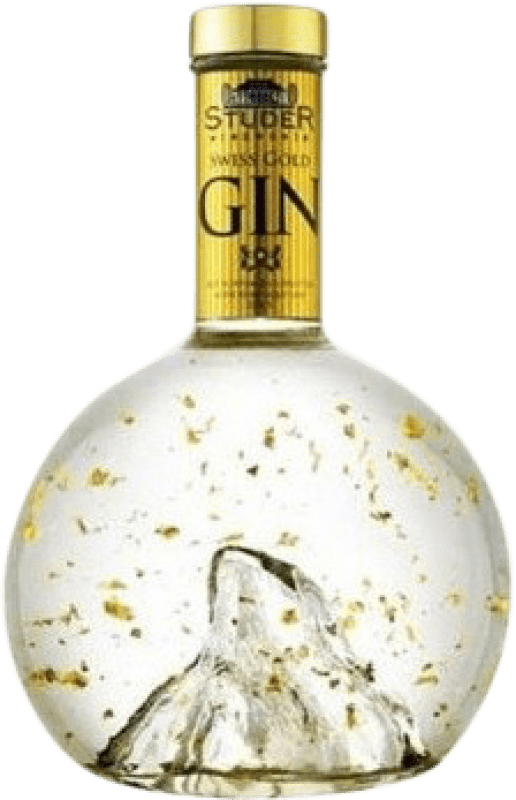 Free Shipping | Gin Studer & Co Wiss Gold Switzerland 70 cl