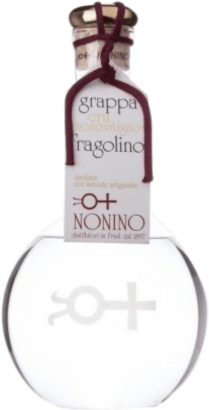 Spedizione Gratuita | Grappa Nonino Cru Monovitigno Fragolino Italia Bottiglia Medium 50 cl