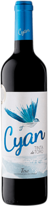 16,95 € | 红酒 Cyan 橡木 D.O. Toro 卡斯蒂利亚莱昂 西班牙 Tinta de Toro 瓶子 Magnum 1,5 L