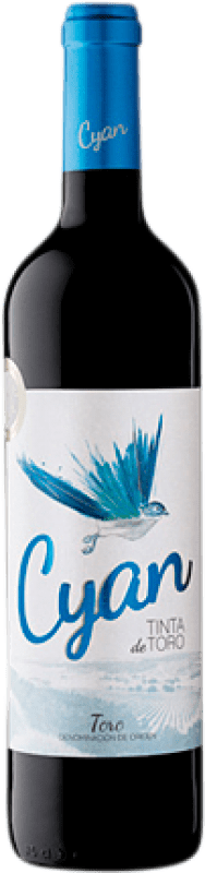 15,95 € Envoi gratuit | Vin rouge Cyan Chêne D.O. Toro Bouteille Magnum 1,5 L