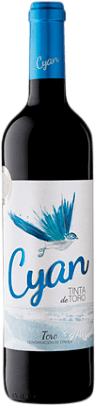 15,95 € Spedizione Gratuita | Vino Rosso Cyan Rovere D.O. Toro Bottiglia Magnum 1,5 L