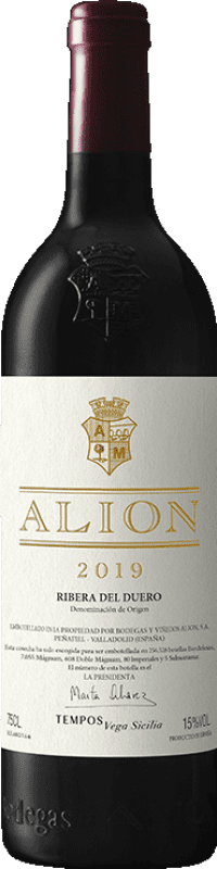 64,95 € | Red wine Alión Reserva D.O. Ribera del Duero Castilla y León Spain Tempranillo Bottle 75 cl