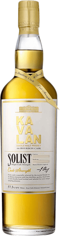 Kostenloser Versand | Whiskey Single Malt Kavalan Solist Ex-Bourbon Cask Taiwan 70 cl