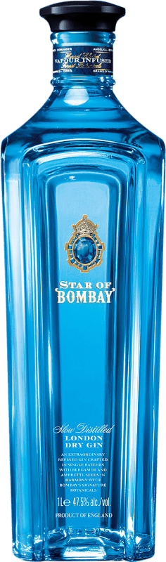 免费送货 | 金酒 Bombay Sapphire Star 英国 1 L