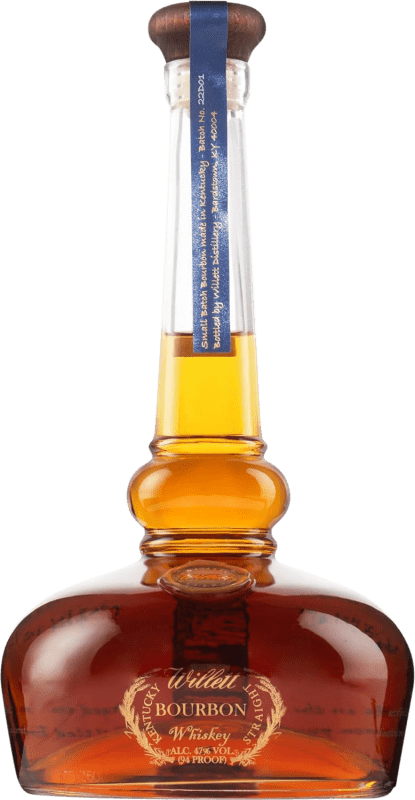 Envoi gratuit | Whisky Bourbon Willett Pot Still Réserve États Unis 70 cl