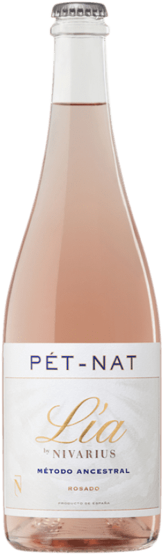 8,95 € | 玫瑰酒 Nivarius Lía Pét-Nat 年轻的 D.O.Ca. Rioja 拉里奥哈 西班牙 Grenache Tintorera 75 cl