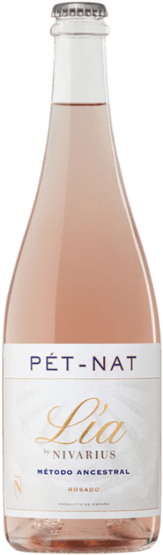 Free Shipping | Rosé Wine Nivarius Lía Pét-Nat Pétillant Naturel — Naturally Sparkling Young D.O.Ca. Rioja The Rioja Spain Garnacha — Grenache 75 cl