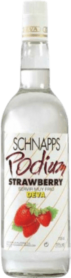 Schnapps DeVa Vallesana Licor Podium Fresa 1 L