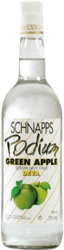 4,95 € Envio grátis | Schnapps DeVa Vallesana Podium Green Apple — Maçã Verde