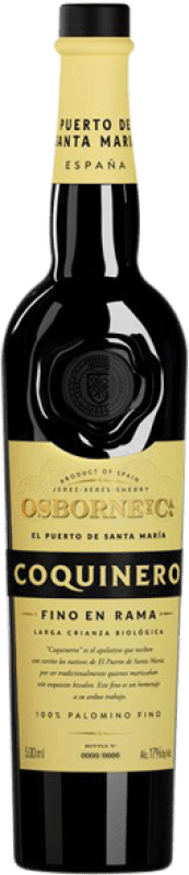 Бесплатная доставка | Креплёное вино Osborne Coquinero Fino en Rama D.O. Jerez-Xérès-Sherry Андалусия Испания Palomino Fino бутылка Medium 50 cl