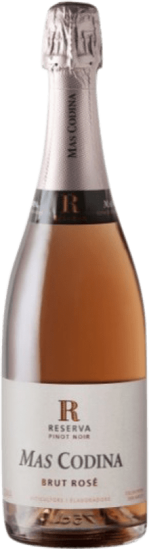 9,95 € | ロゼのスパークリングワイン Mas Codina Brut — ブリュット Rosé — ロゼ レセルバ D.O. Cava スペイン Pinot Noir — ピノ・ノワール 75 cl