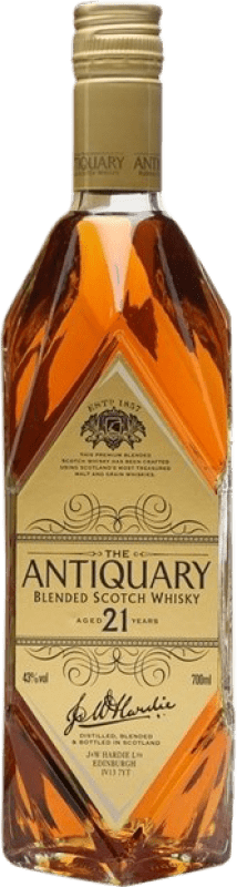 Envoi gratuit | Blended Whisky The Antiquary Ecosse Royaume-Uni 21 Ans 70 cl