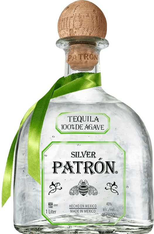 36,95 € | Tequila Patrón Silver Mexiko 1 L