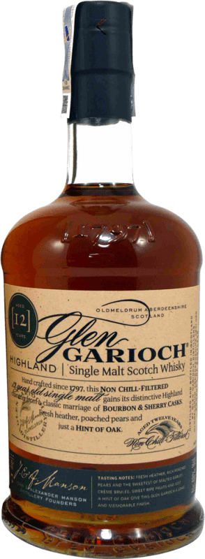 36,95 € Free Shipping | Whisky Single Malt Glen Garioch 12 Years