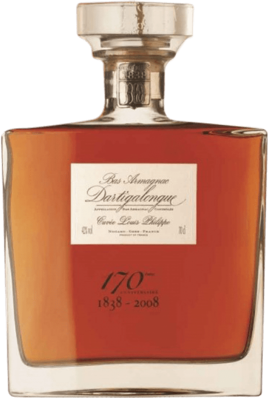 送料無料 | アルマニャック Dartigalongue Louis Philippe 170 Aniversario フランス Follec White, Ugni Blanco 70 cl