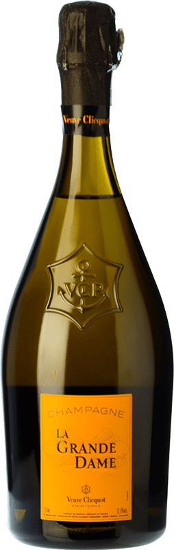 221,95 € | Weißer Sekt Veuve Clicquot La Grande Dame A.O.C. Champagne Champagner Frankreich Spätburgunder, Chardonnay 75 cl