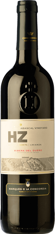 19,95 € Free Shipping | Red wine Hacienda Zorita Abascal Aged D.O. Ribera del Duero
