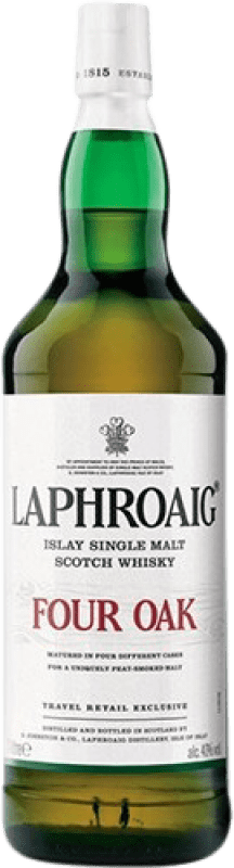 Free Shipping | Whisky Single Malt Laphroaig Four Oak Scotland United Kingdom 1 L