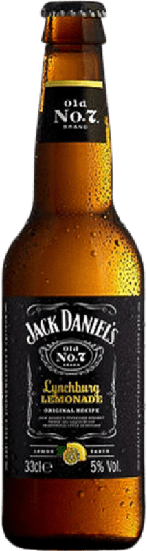 Envío gratis | Refrescos y Mixers Jack Daniel's Old Nº 7 Lynchburg Lemonade Estados Unidos Botellín Tercio 33 cl