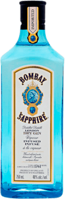 11,95 € | Gin Bombay Sapphire Royaume-Uni Petite Bouteille 20 cl