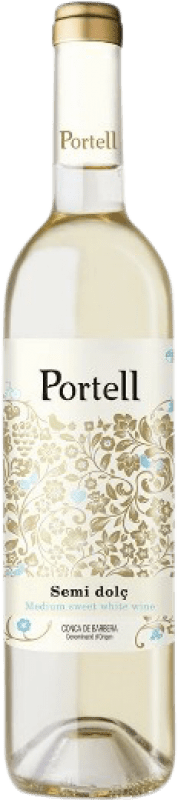 7,95 € Envoi gratuit | Vin blanc Sarral Portell Blanco Demi-Sec Demi-Sucré D.O. Conca de Barberà
