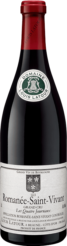 848,95 € | 红葡萄酒 Louis Latour Quatre Journaux Grand Cru A.O.C. Romanée-Saint-Vivant 勃艮第 法国 Pinot Noir — 黑皮诺 75 cl