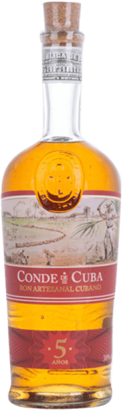 19,95 € | 朗姆酒 Conde de Cuba 古巴 5 岁 70 cl