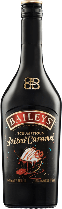 Envío gratis | Crema de Licor Baileys Irish Cream Caramel Flavour Salted Caramel Irlanda 70 cl