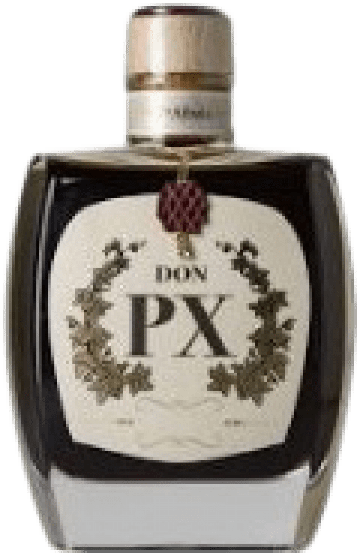Envio grátis | Vinho doce Toro Albalá Don PX 1929 D.O. Montilla-Moriles Espanha Pedro Ximénez Garrafinha Pequena 20 cl