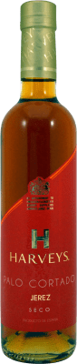 Бесплатная доставка | Креплёное вино Harvey's Palo Cortado — Пало Кортадо D.O. Jerez-Xérès-Sherry Андалусия Испания Palomino Fino Средняя бутылка 50 cl