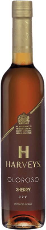 Spedizione Gratuita | Vino Liquoroso Harvey's Oloroso D.O. Jerez-Xérès-Sherry Andalusia Spagna Palomino Fino Bottiglia Medium 50 cl