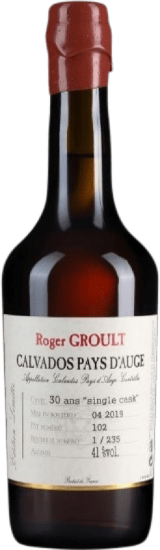 Envío gratis | Calvados Roger Groult Single Cask Francia 30 Años Botella Medium 50 cl