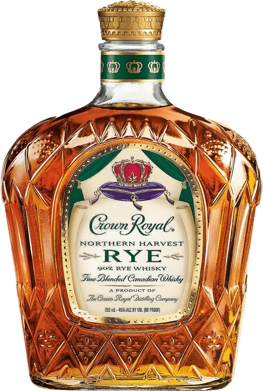 82,95 € | Whisky Blended Crown Royal Canadian Northern Harvest Rye Canada 1 L