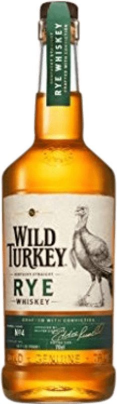 Envío gratis | Whisky Bourbon Wild Turkey Rye Estados Unidos 70 cl