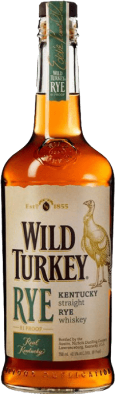 41,95 € | Bourbon Whisky Wild Turkey Rye United States 70 cl