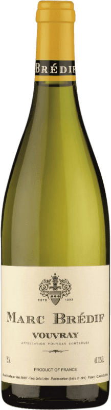 Бесплатная доставка | Белое вино Marc Brédif A.O.C. Vouvray Луара Франция Chenin White 75 cl