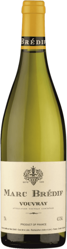 27,95 € Envío gratis | Vino Blanco Marc Brédif Crianza A.O.C. Vouvray